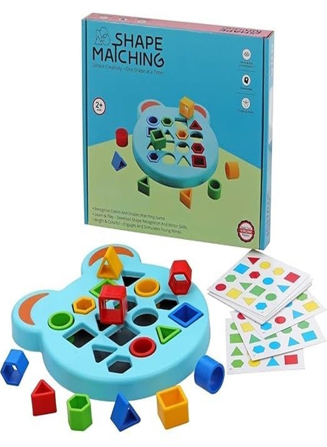 JUICIQ Shape Matching Puzzle Game - Educational Shape & Color Sorting Toy for Toddlers, Montessori Learning Activity for Kids Ages 2+ - Image 4